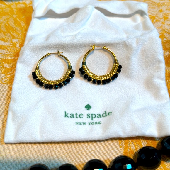Kate Spade faceted beaded necklace and matching earrings - Picture 2 of 4